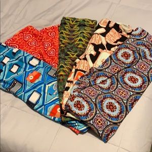 LuLaRoe Leggings—Lot of 5